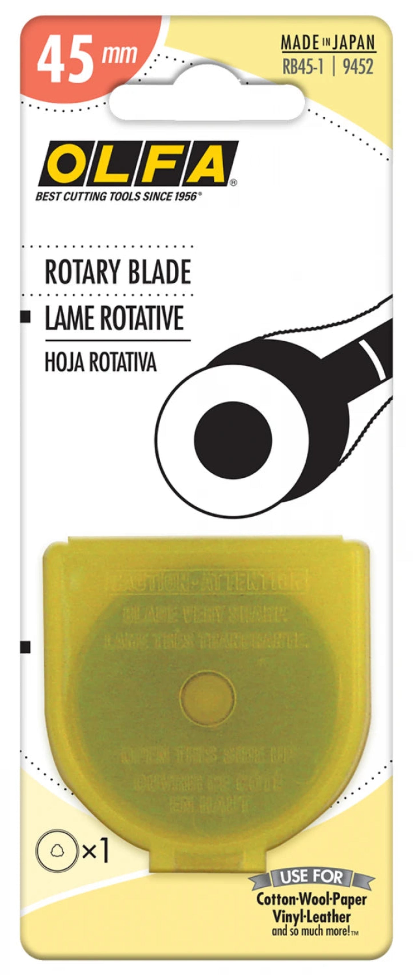 Olfa 45mm Replacement Blade-1 Per Package