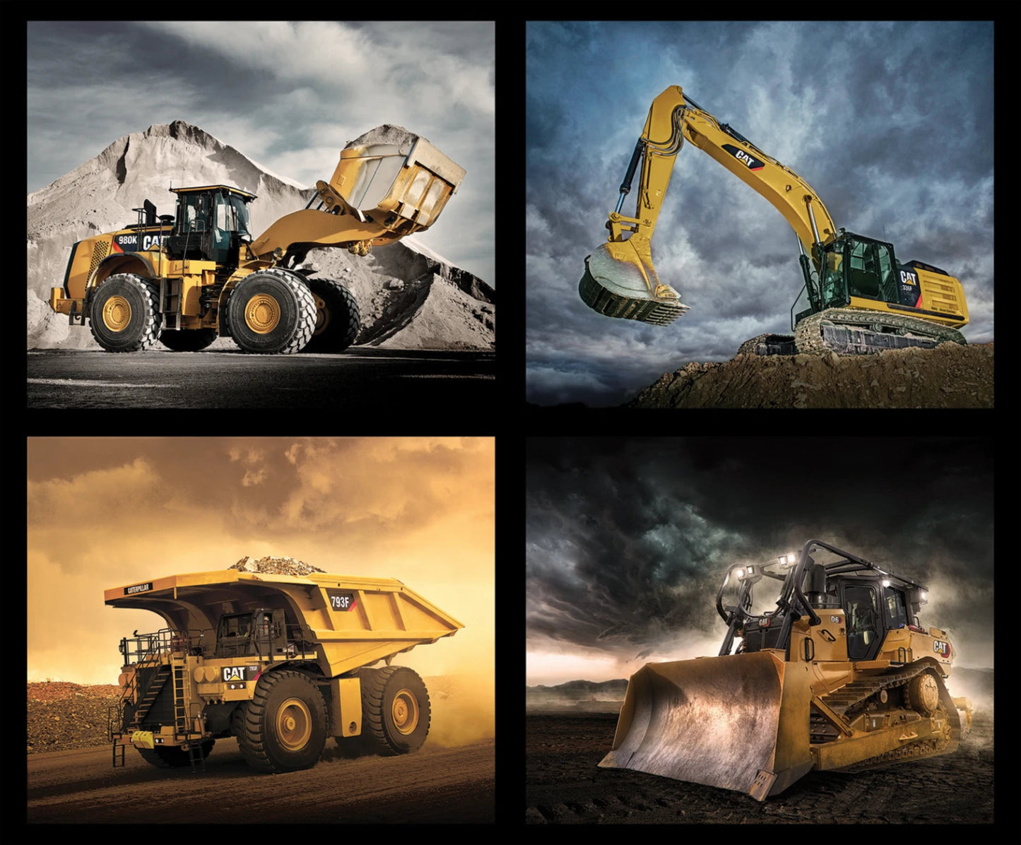 Caterpillar Equipment Pillow Panel-Riley Blake