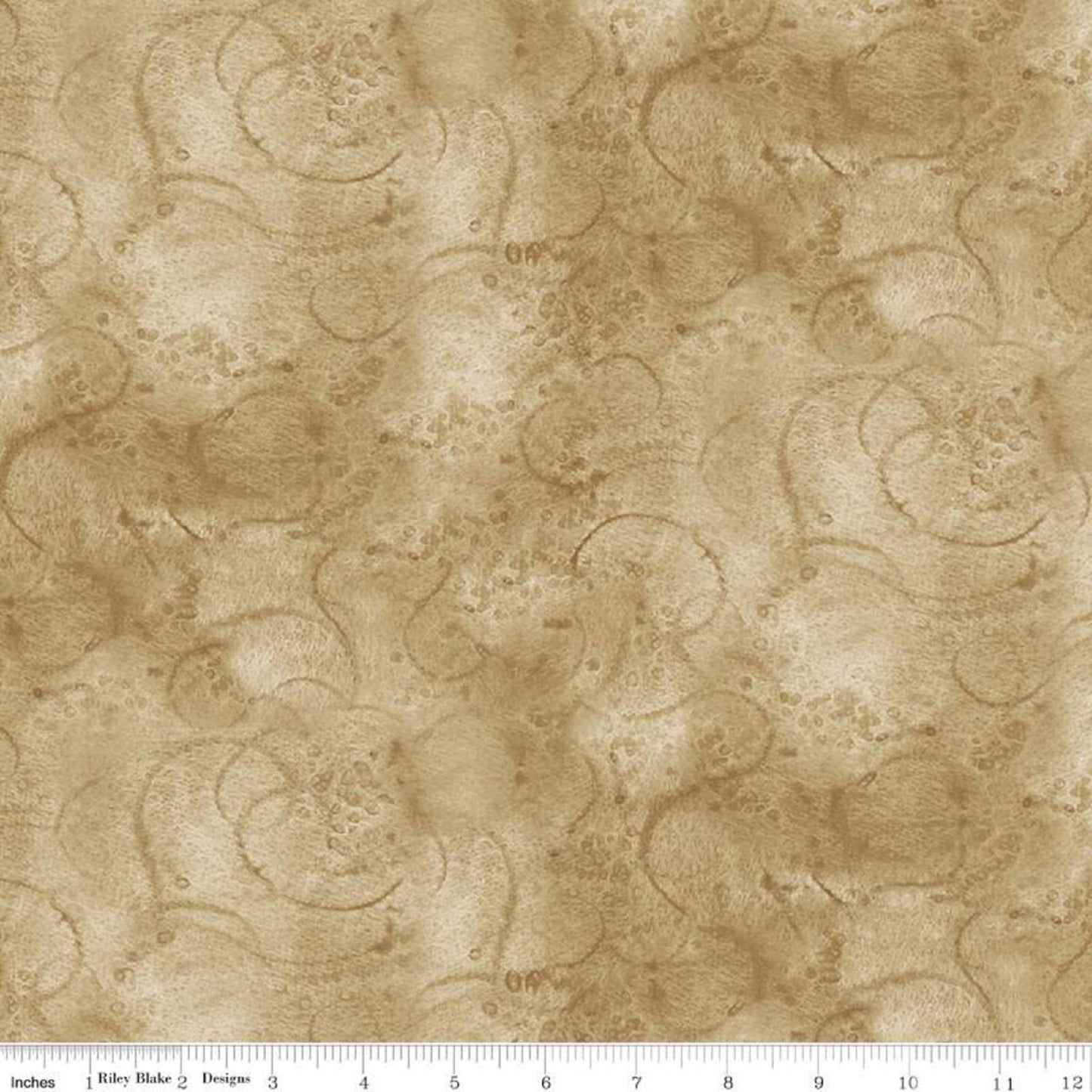 Swirl-Khaki-Riley Blake Designs-BTY