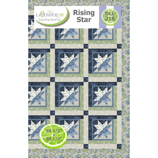 Rising Star Quilt Pattern by Lavender Lime