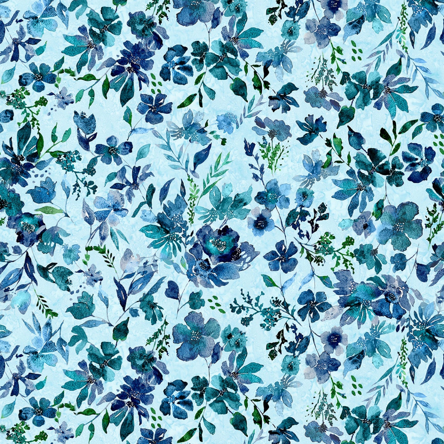 Step Into Spring-Cerulean-Hoffman Fabrics-BTY