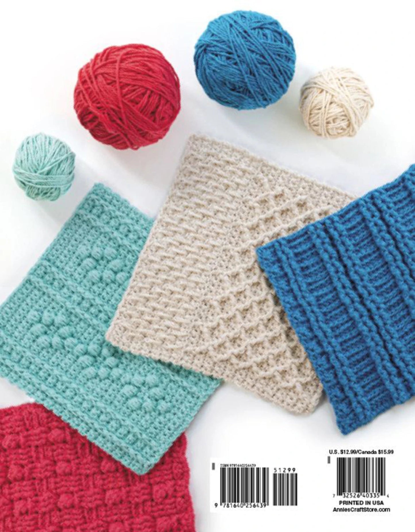 Learn To Crochet-Gansey Dishcloths-8 Designs-Annie's Crochet