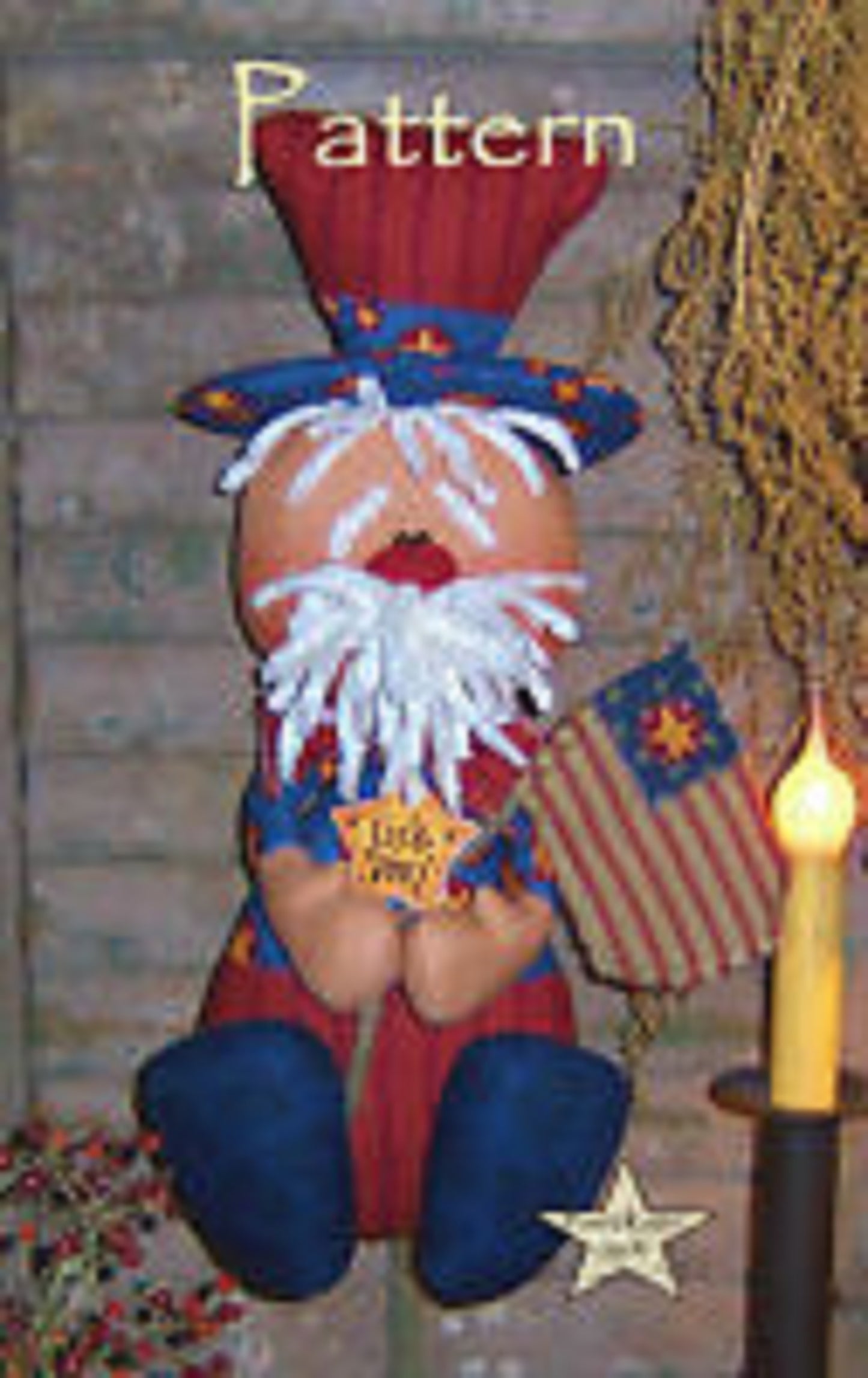 Uncle Sammy Door Doll #106 Pattern by Patti's Ratties