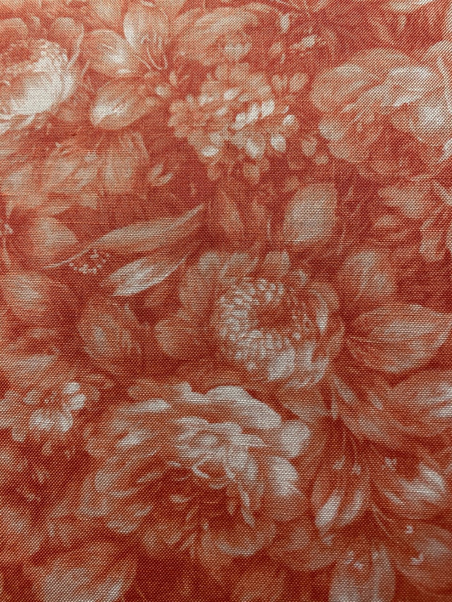 Garden Blooms-Coral-Robert Kaufman-BTY