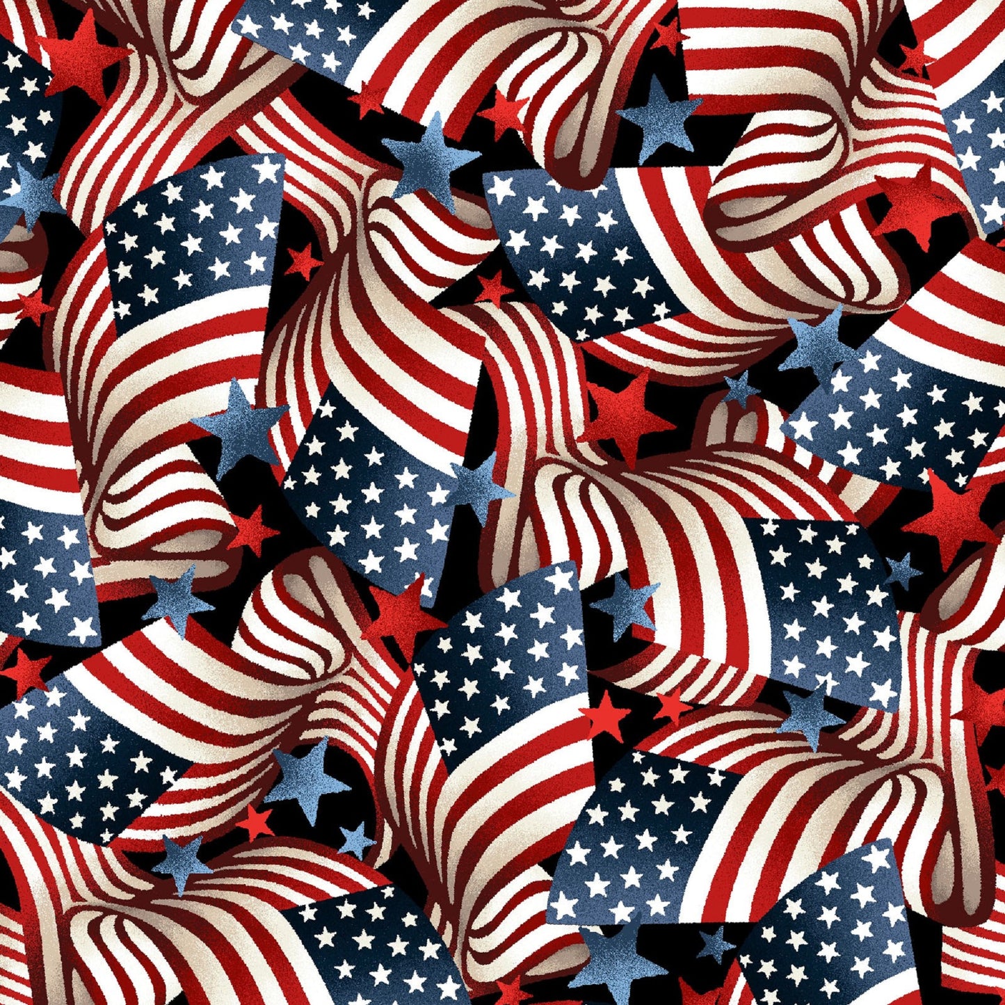 Our Starry Flag-108" Wide-Studio E-BTY