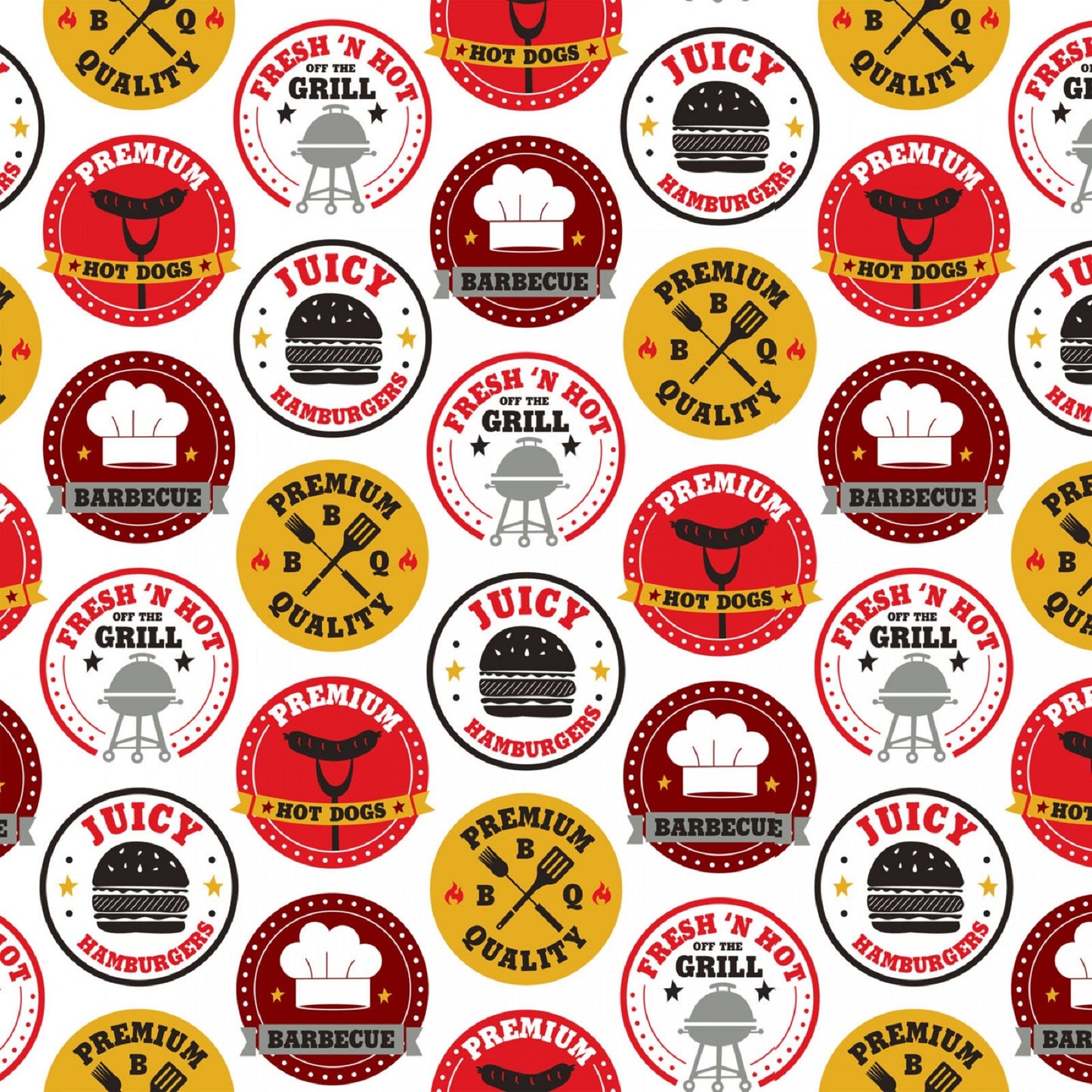 Peace, Love, & BBQ "Stamps"-Henry Glass and Co-BTY