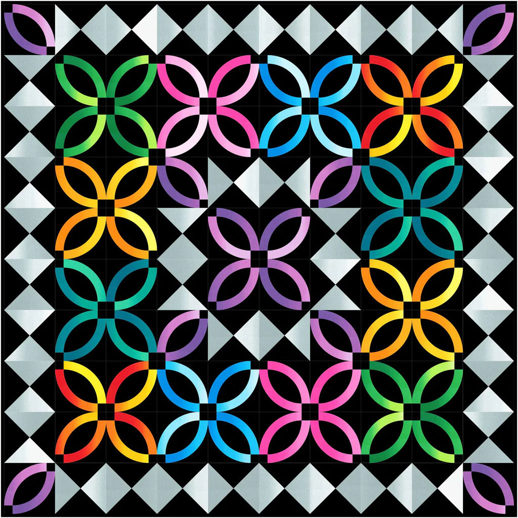 Wedding Confetti Quilt Pattern by Bound To Be Quilting