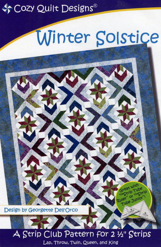 Winter Solstice Quilt Pattern-Cozy Quilt Designs-Jelly Roll Friendly