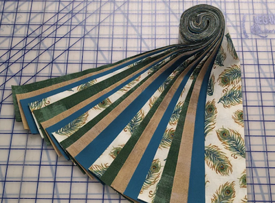 Joy of Using Jelly Roll Fabric