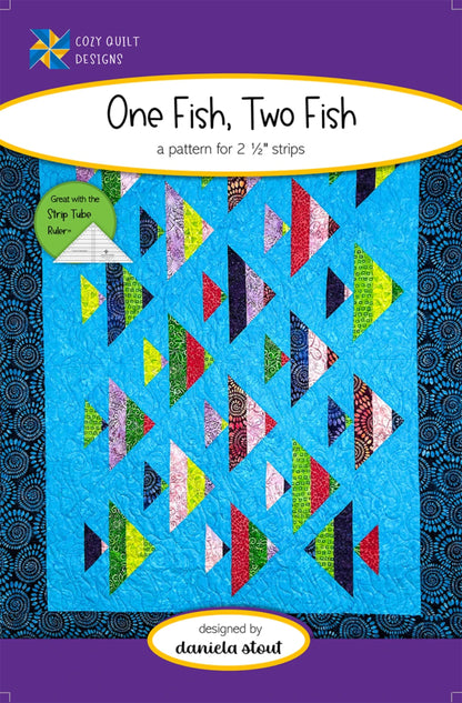 1 Fish 2 Fish Quilt Pattern by Cozy Quilt Designs