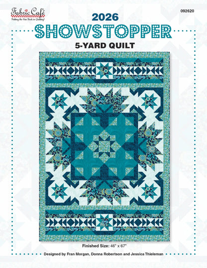 2026 Showstopper 5 Yard Quilt-Fabric Cafe