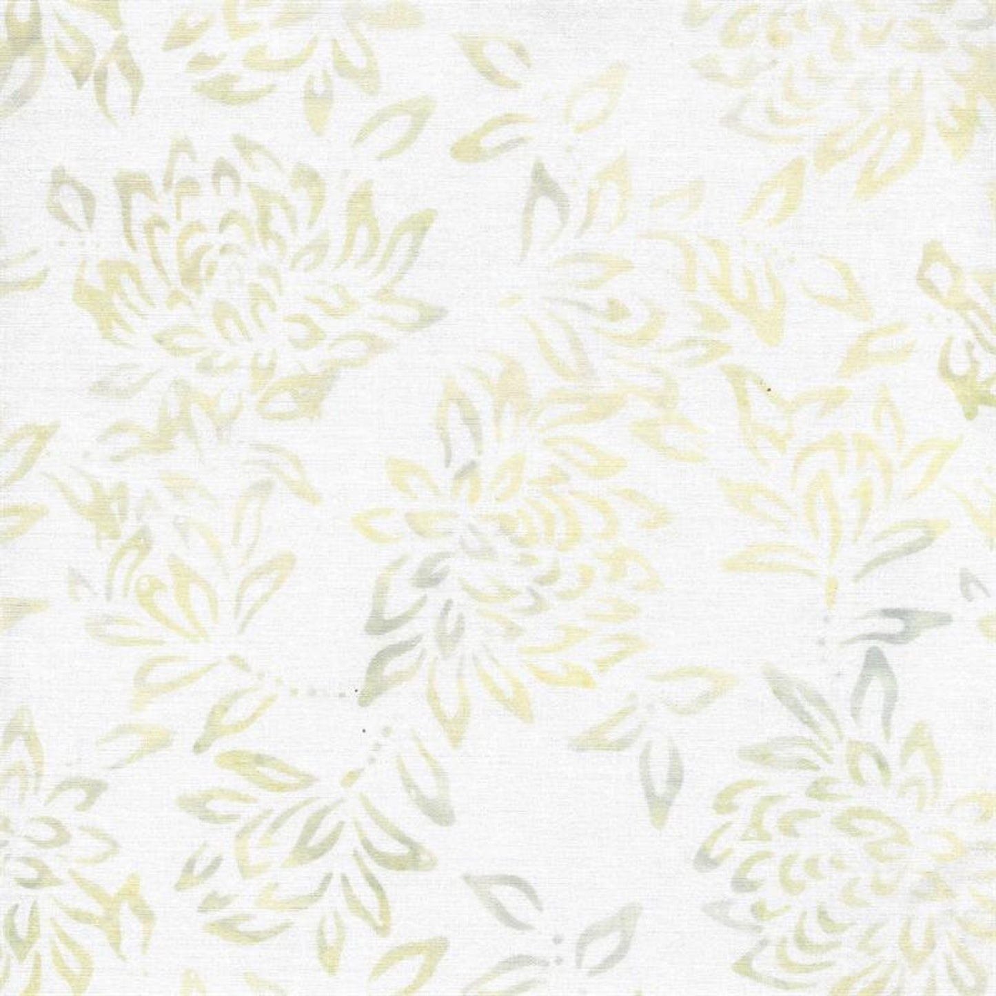 Batik Textiles-#5719-Gold Novelty Print on Cream Background-Fat Quarter