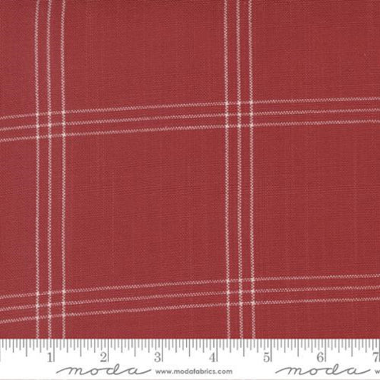 American Window Pane-Red Toweling by Moda Fabrics-BTY