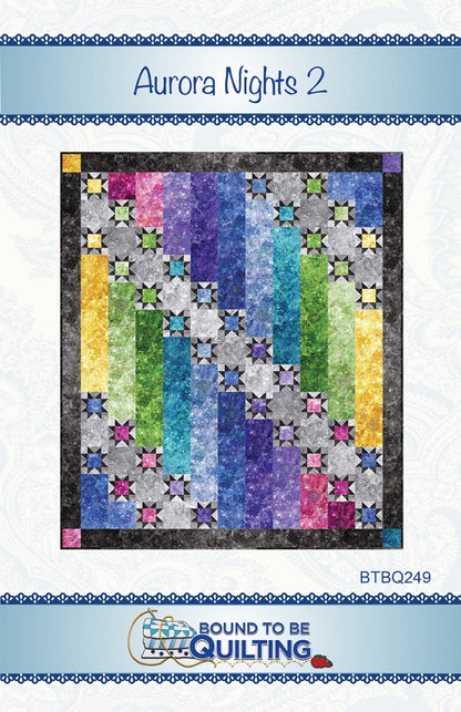 Aurora Nights 2 Pattern by Bound To Be Quilting