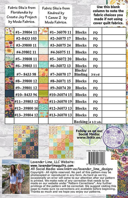Baker's Dozen Quilt Pattern by Lavender & Lime
