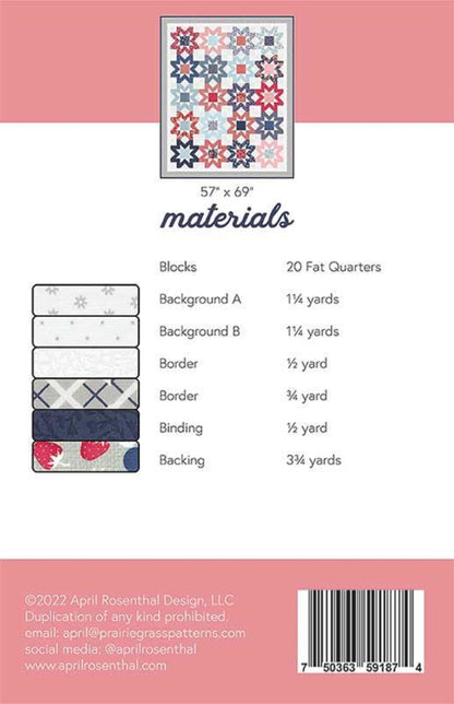 Midsummer Quilt Pattern #187 by Prairie Grass Patterns
