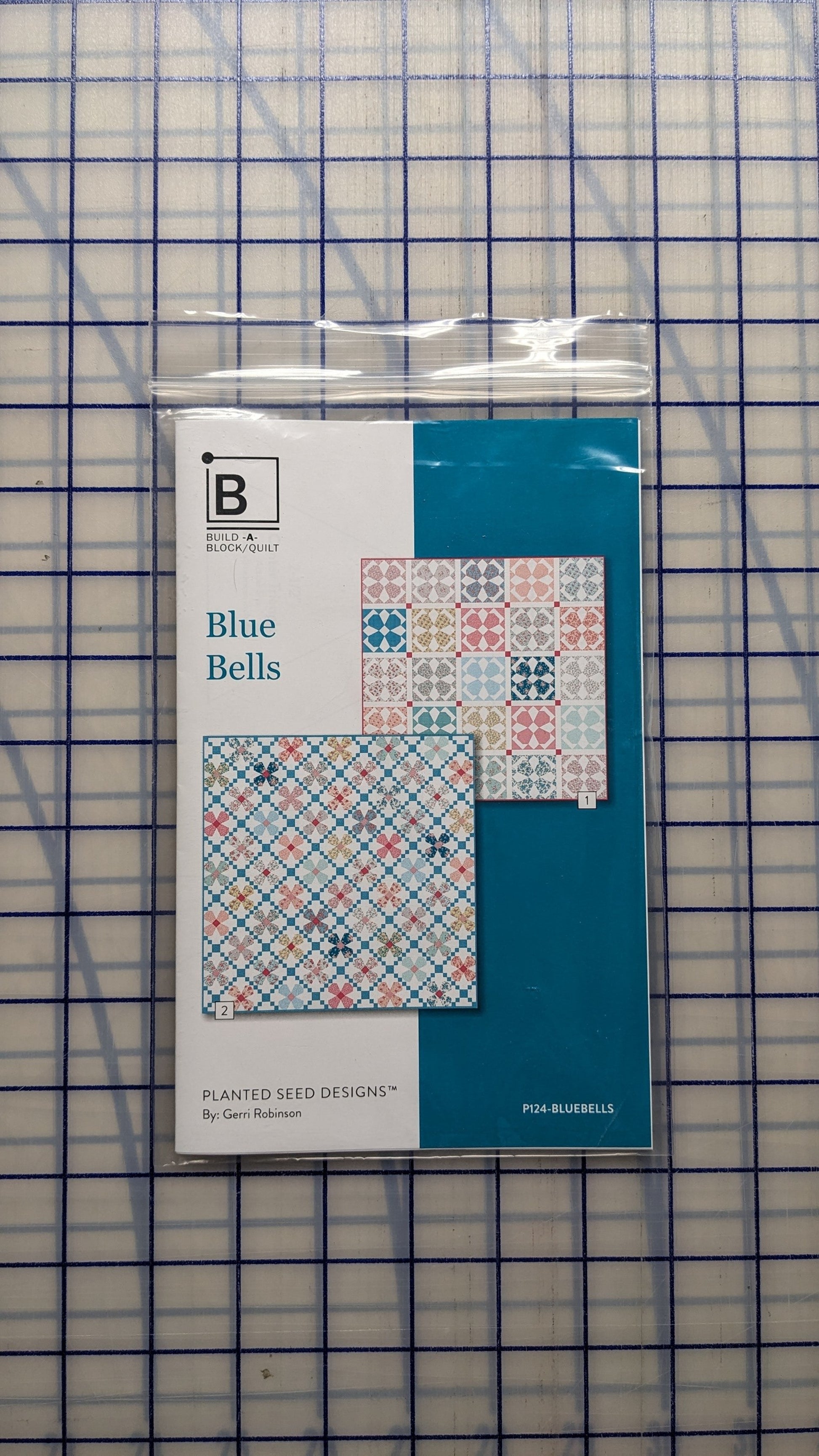 planted seed quilt designs Blue Bells Quilt Pattern by Planted Seed Designs