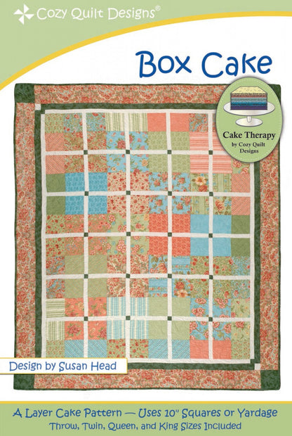 Box Cake Quilt Pattern by Cozy Quilt Designs