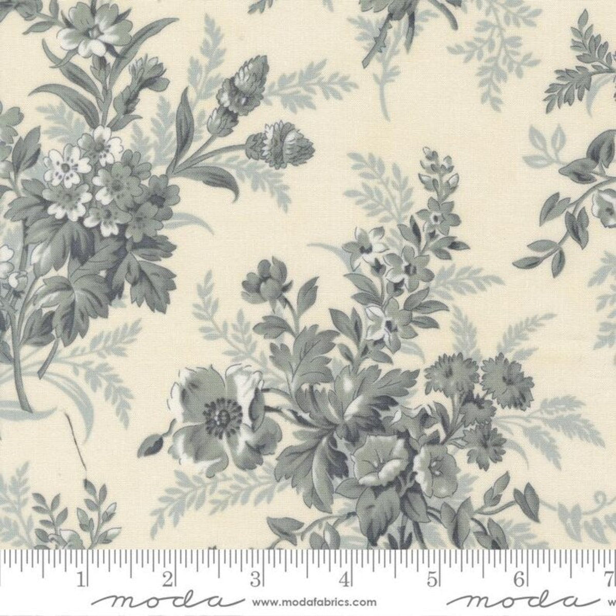 Breathtaking Blues- Moda Fabrics-BTY-44400 11-Porcelin Background