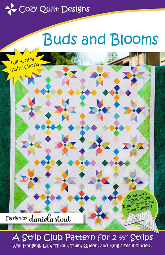 Buds and Blooms Quilt Pattern by Cozy Quilt Designs
