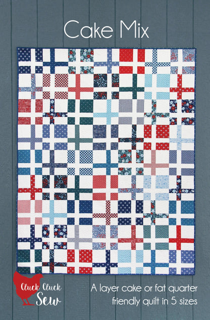 Cake Mix Quilt Pattern-Cluck Cluck Sew-5 Sizes