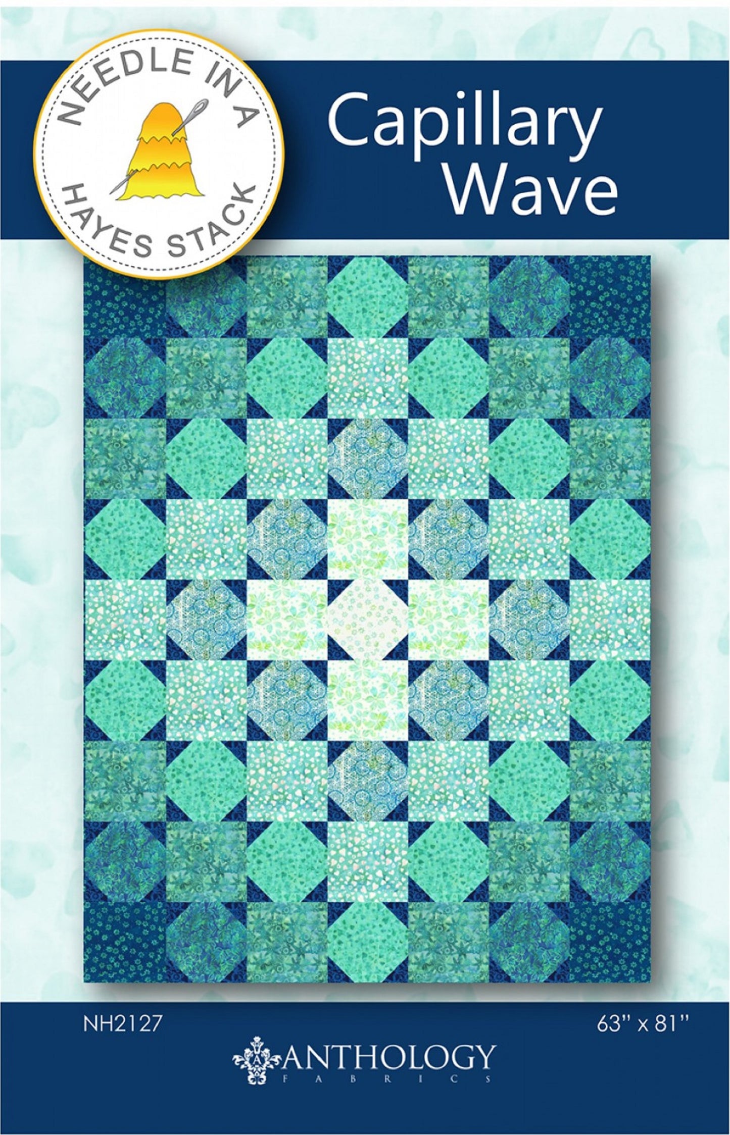 Capillary Wave Quilt Pattern by Needle In A Hayes Stack