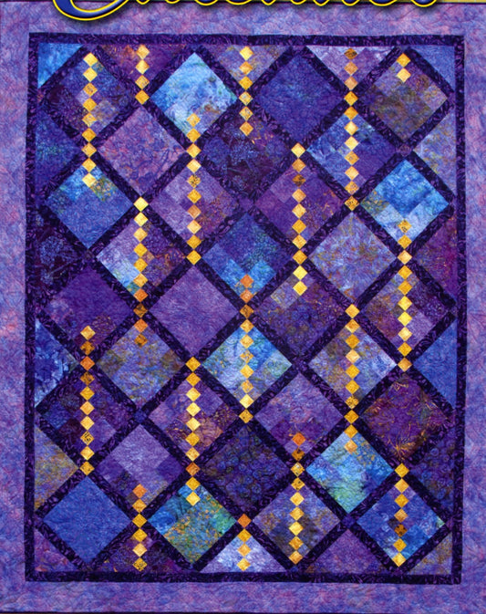 Cascades Quilt Pattern by Black Cat Creations