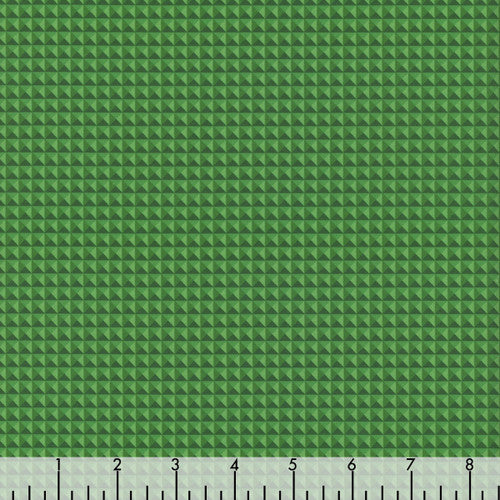 Cotton Charisma in Grass by Timeless Treasures