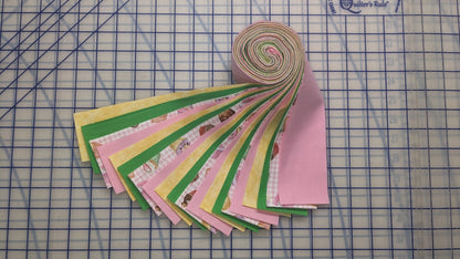 Jelly Roll-Charming Cupcakes-20-2 1/2" Strips
