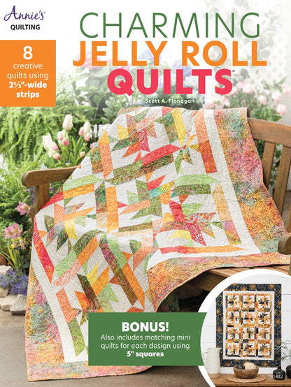 Project Book "Charming Jelly Roll Quilts" by Annie's Quilting