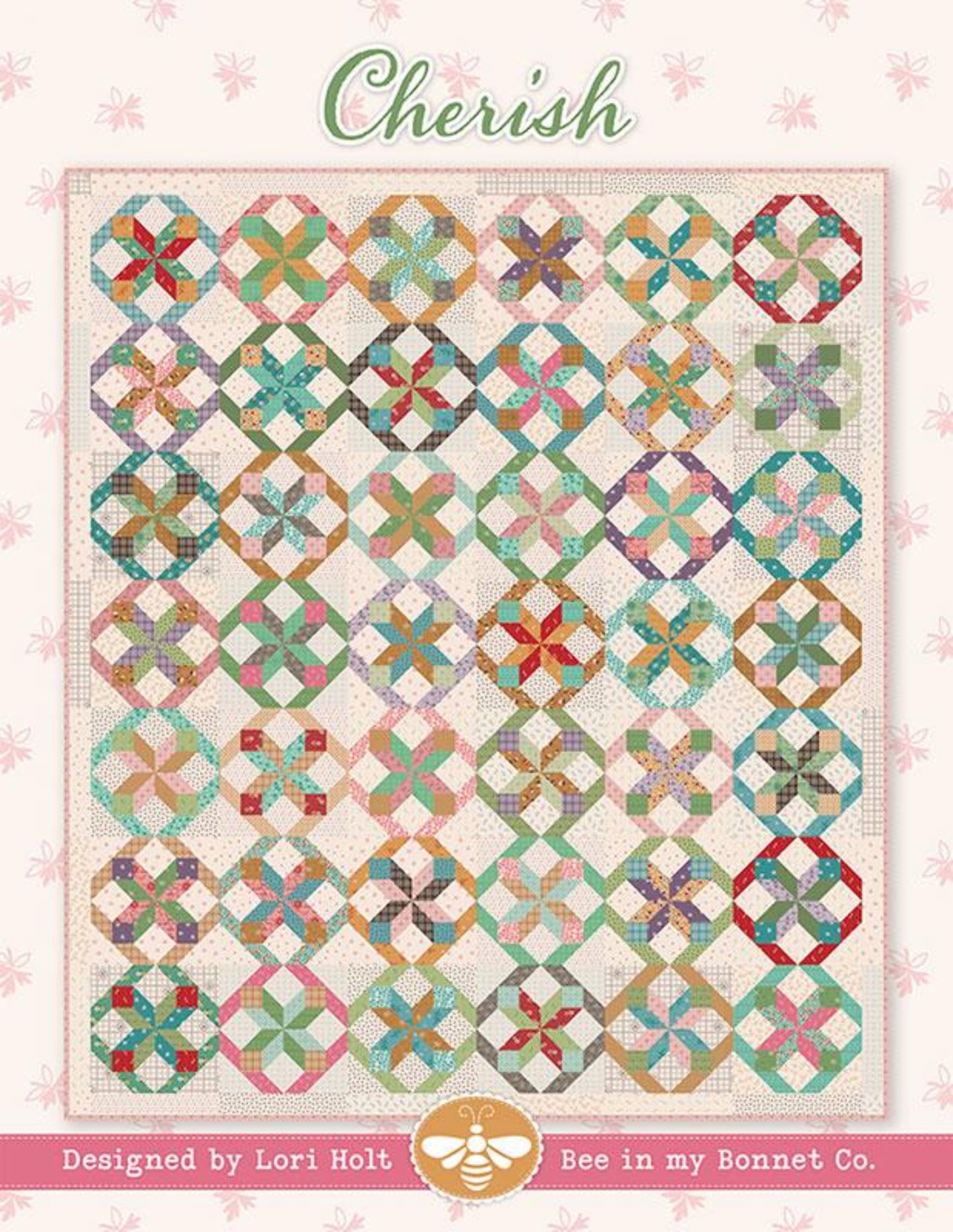 Cherish Quilt Pattern by Lori Holt for It's Sew Emma-Moda Fabrics