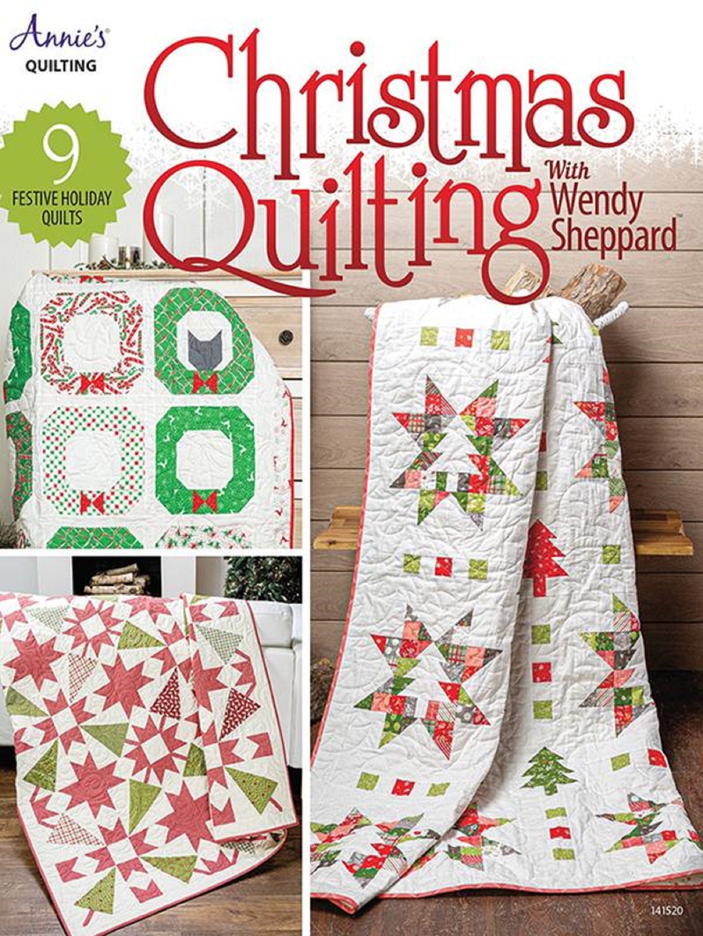 Christmas Quilting Book W/Wendy Sheppard-Annie's Quilting