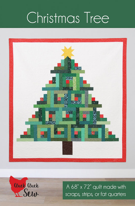 Christmas Tree Quilt Pattern by Cluck, Cluck Sew