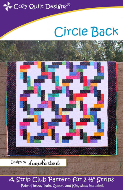Circle Back Quilt Pattern by Cozy Quilt Designs