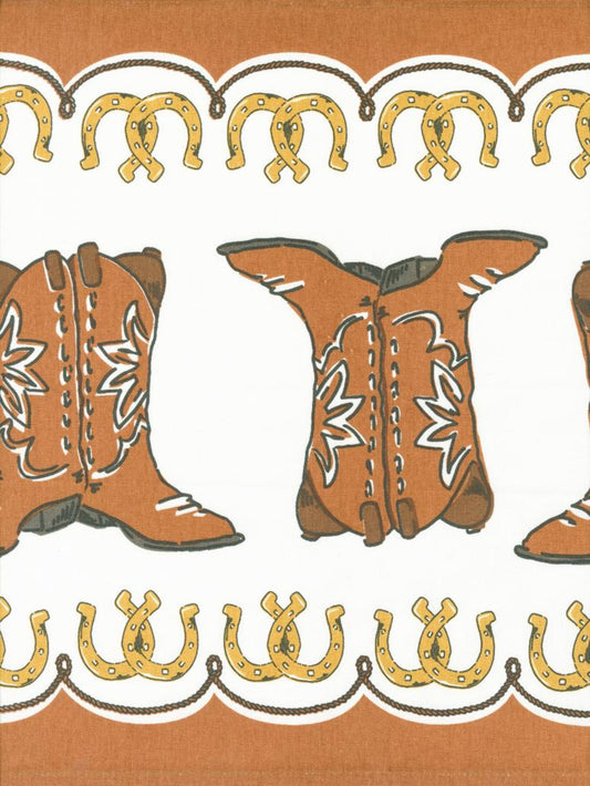 Toweling-Classic Retro-Cowboy Boots-Moda
