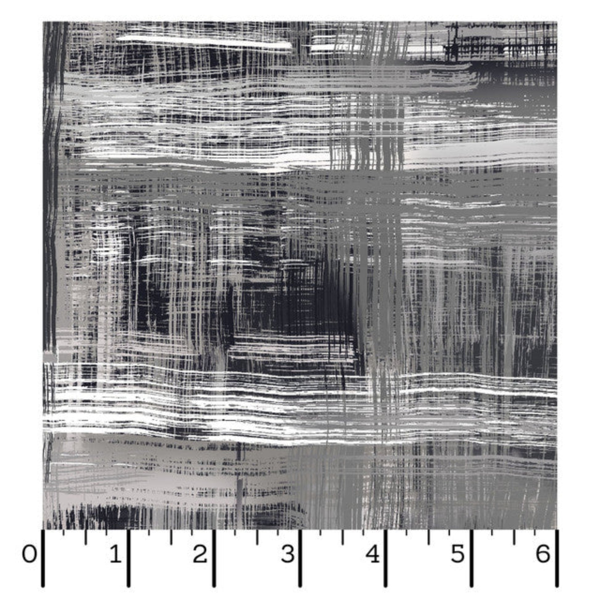 Colorfield-Black & Gray Brush Srokes-Maywood Studios-108 Inch