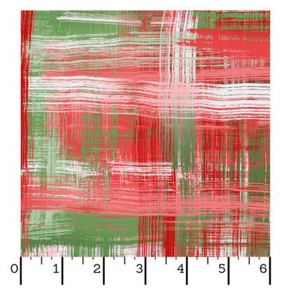 Colorfield-108 Inch Backing-Maywood Studios-Red-Green-BTY