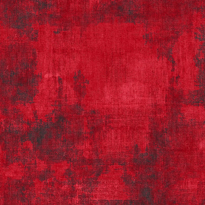 Dry Brush Cherry Red Blender Fabric by Wilmington Prints
