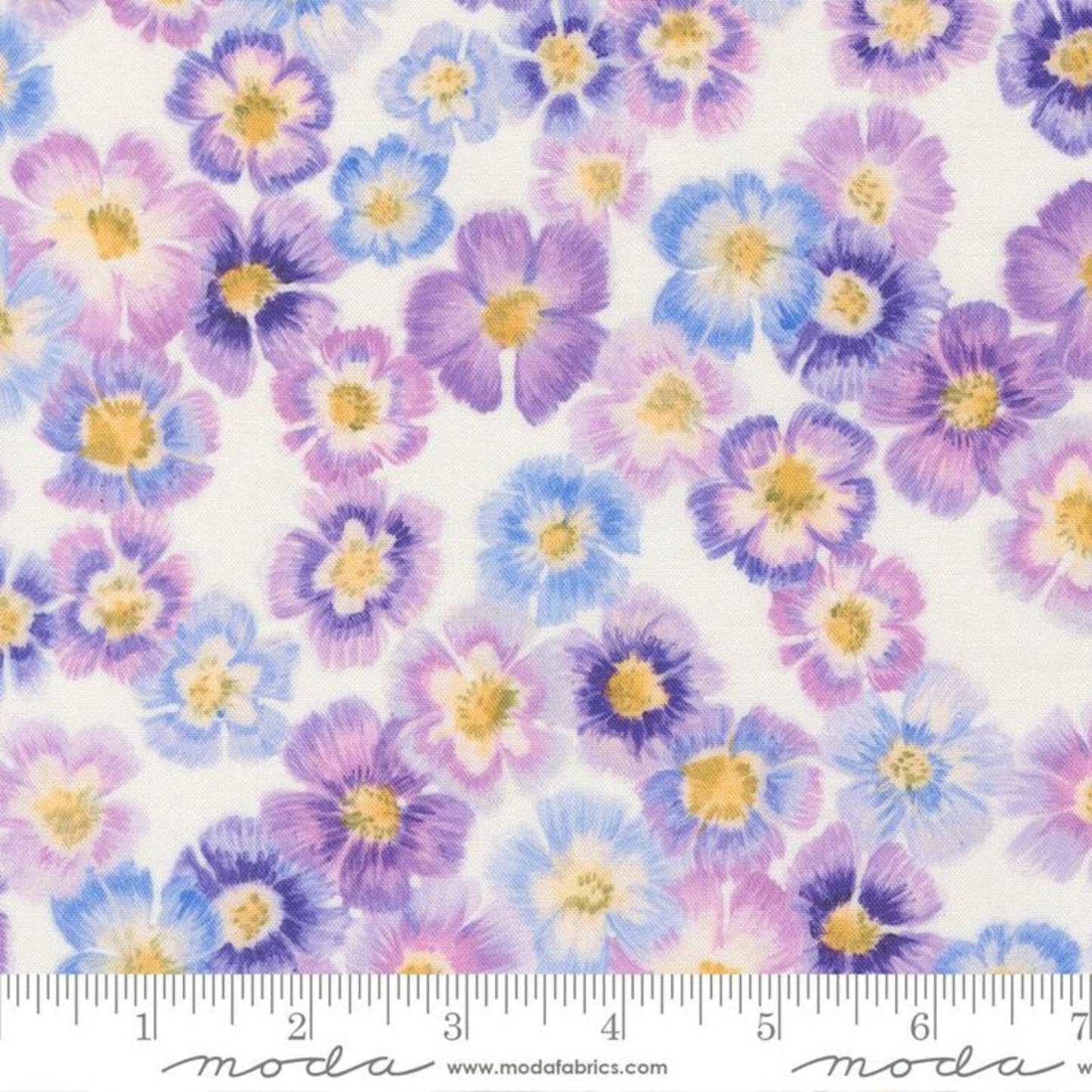 Delphinium - Moda Fabrics - BTY-Floral Print