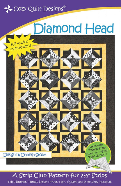 Diamond Head Quilt Pattern by Cozy Quilt Designs