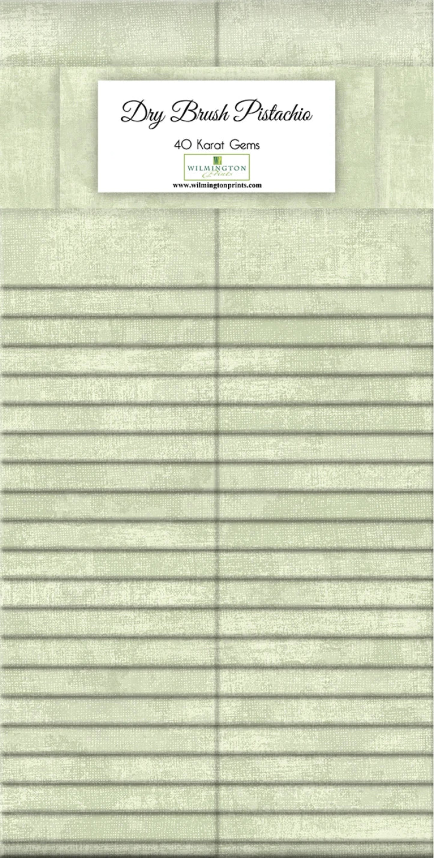 Jelly Roll-Dry Brush-Pistachio-Wilmington Prints-40 2-1/2 Inch Strips