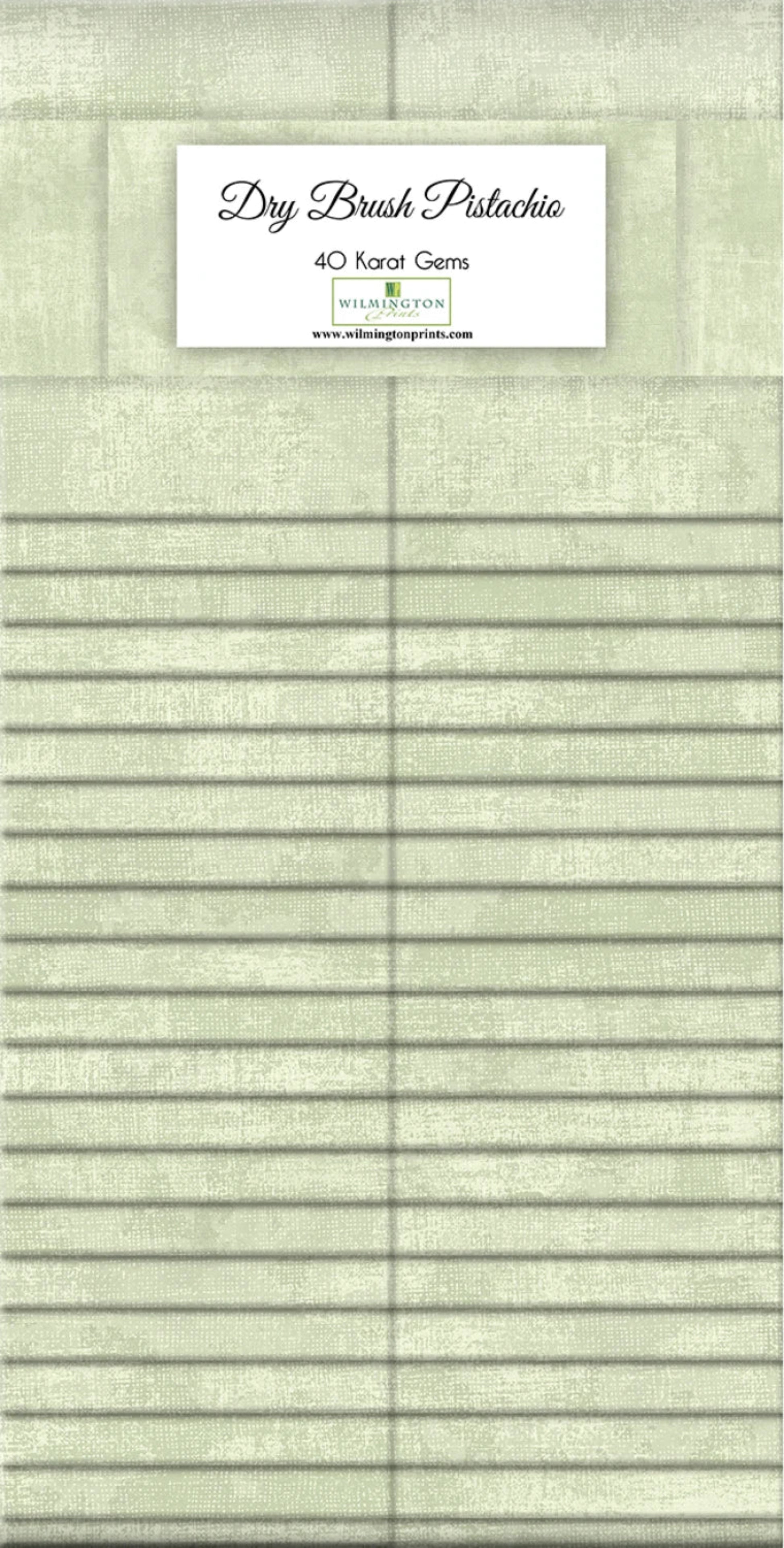 Jelly Roll-Dry Brush-Pistachio-Wilmington Prints-40 2-1/2 Inch Strips