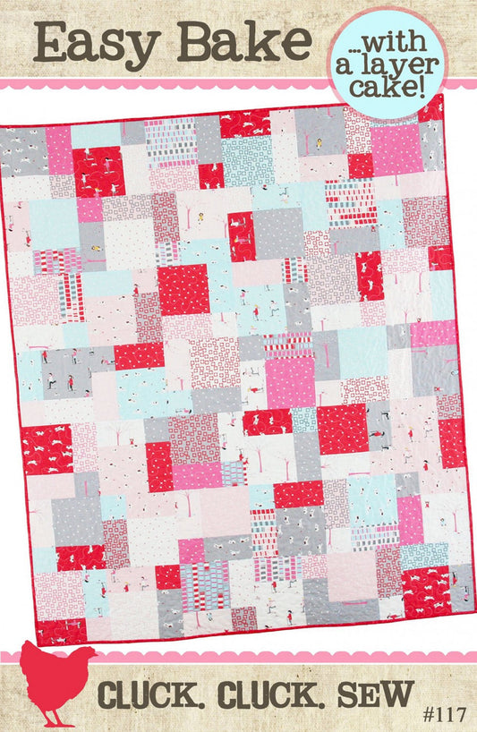 Easy Bake Quilt Pattern by Cluck, Cluck Sew