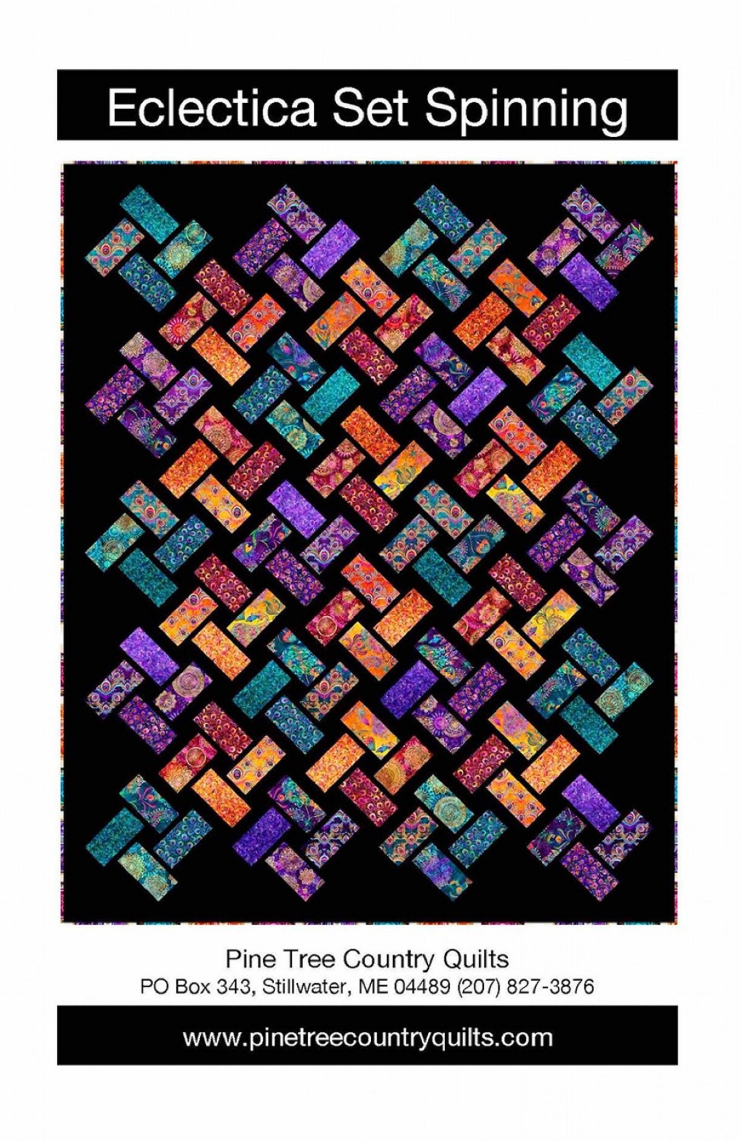 Eclectica Set Spinning Quilt Pattern-Pine Tree Country Quilts