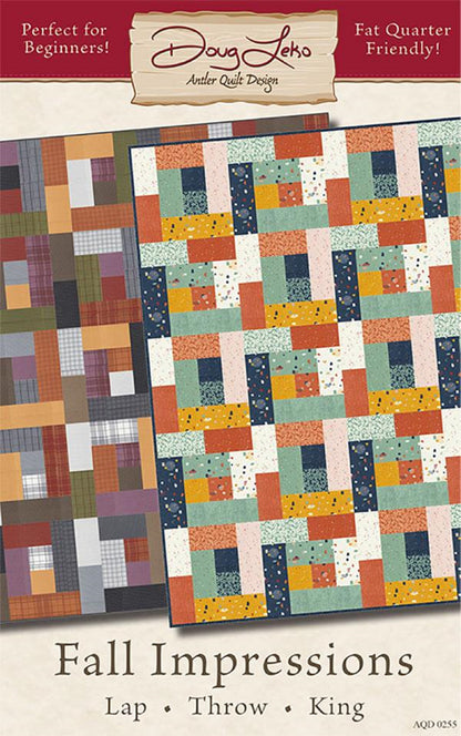 Fall Impressions Quilt Pattern by Doug Leko for Antler Quilt Design