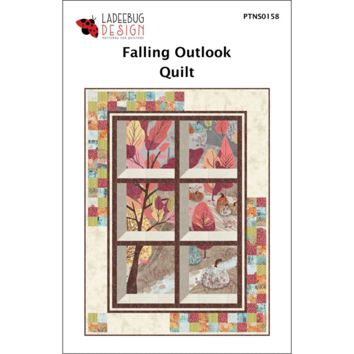 Falling Outlook Quilt Pattern by Ladeebug Designs