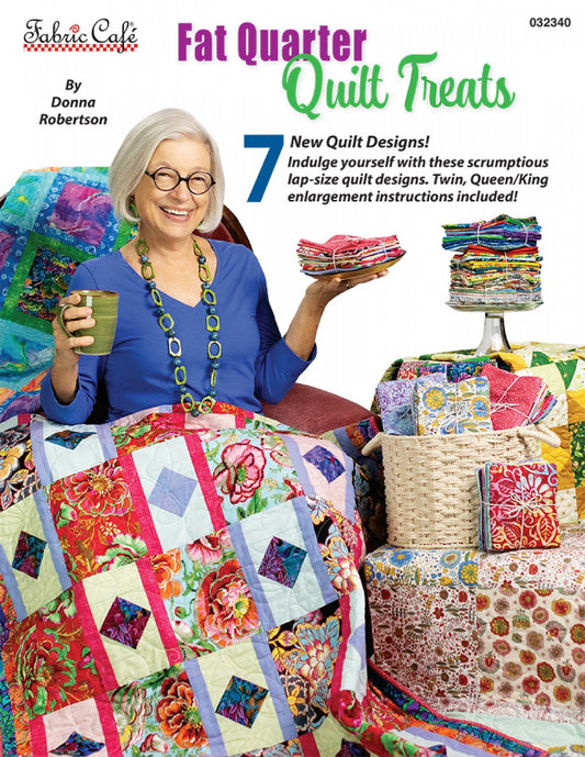 Fat Quarter Quilt Treats by Fabric Cafe-7 Quilt Designs from Fat Quarters