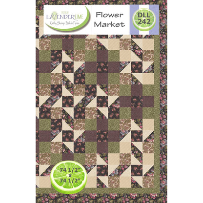 Flower Market Quilt Pattern by LavenderLime