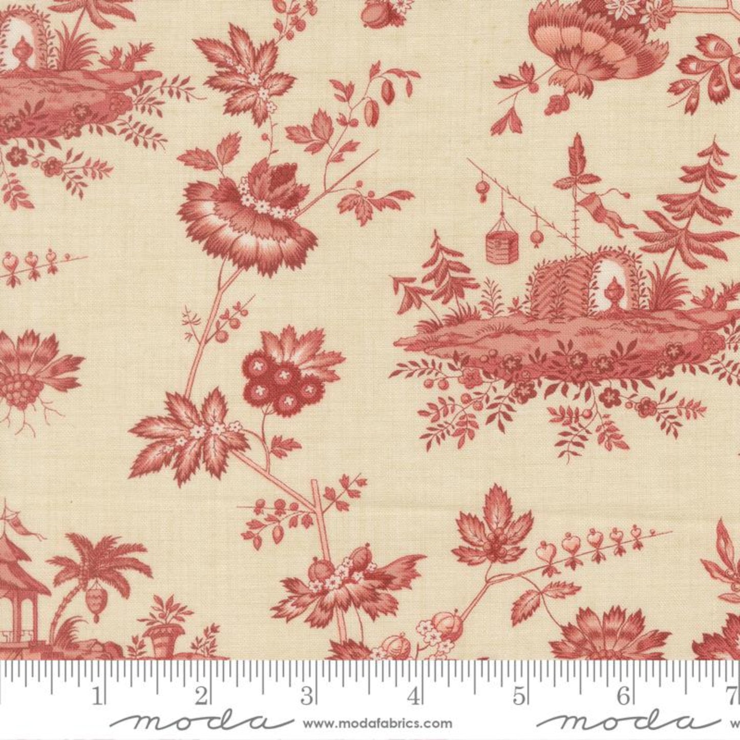 Fleur De Paris-Pearl Garance-Moda Fabrics-By The Yard