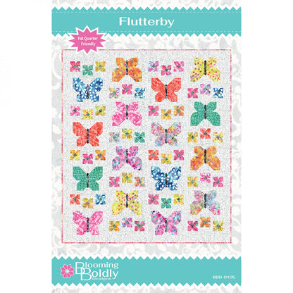 Flutterfly Quilt Pattern by Blooming Boldly Designs
